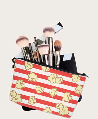 Popcorn make up bag