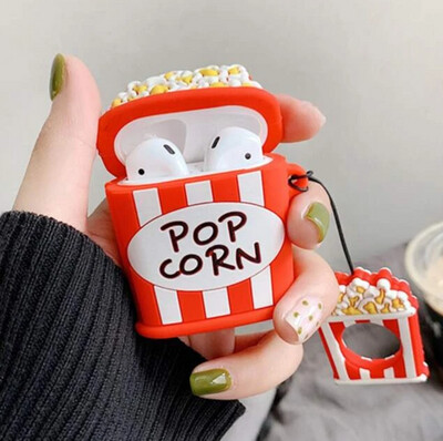 Popcorn design case compatible AirPods