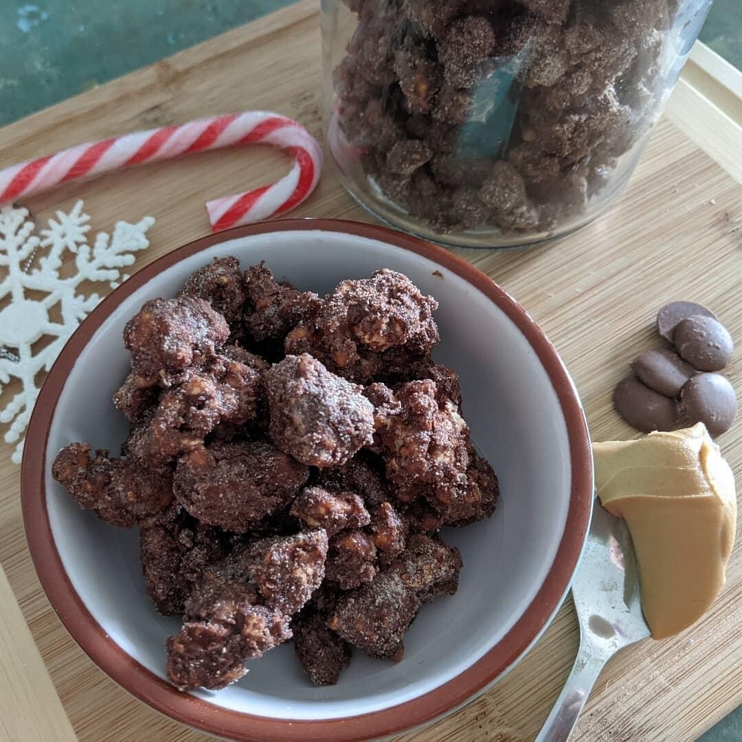 Peanut butter and chocolate