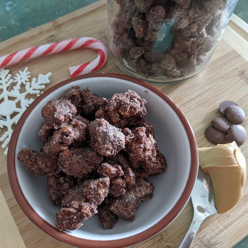 Peanut butter and chocolate