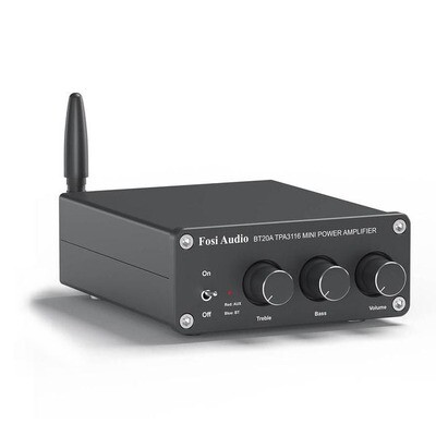 FOSI Audio BT20A Bluetooth 5.0 Stereo Audio Amp 100W x 2