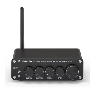FOSI Audio BT30D 2.1 CH Mini Amp