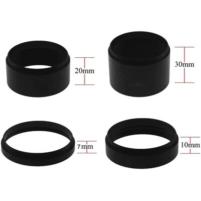 Telescope M42-extension Tube Kit for Camera and Eyepieces - M42x0.75 on Both Sides