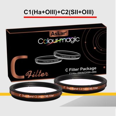 Askar ColourMagic C1+C2 2" Duo-band Filter Package