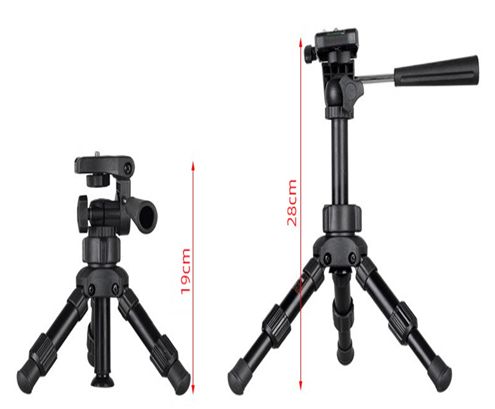 Tripod - Aluminum + plastic 280mm