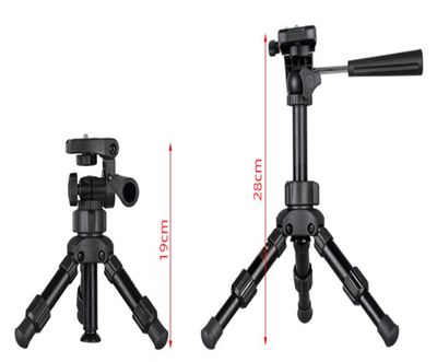 Tripod - Aluminum + plastic 280mm