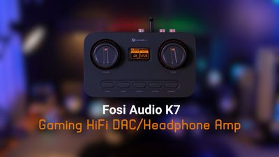 thumbnail image 2 of Fosi Audio K7 DAC Headphone Amp – Desktop USB-C With Bluetooth & 113dB SINAD 2 of 5