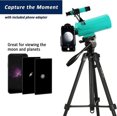 Sarblue Maksutov-Cassegrain Mak60 Telescope, with full size Tripod