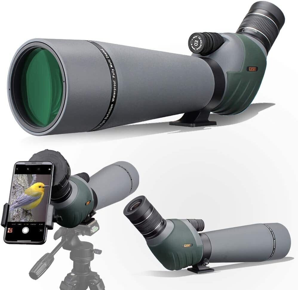 Gosky 20-60x80 Dual Focusing ED Spotting Scope