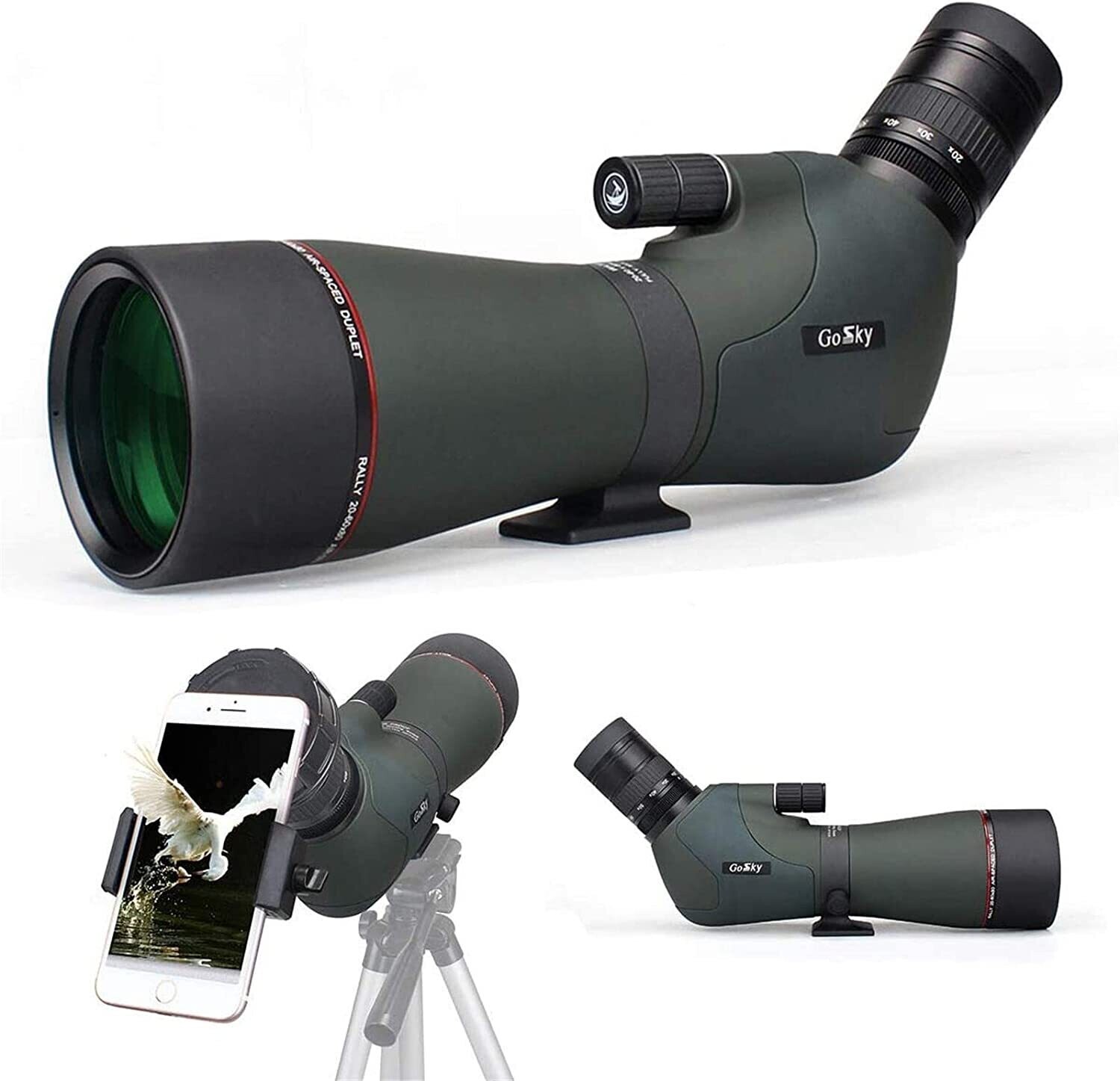 Goskys 20-60x80 Dual Focusing Spotting Scope