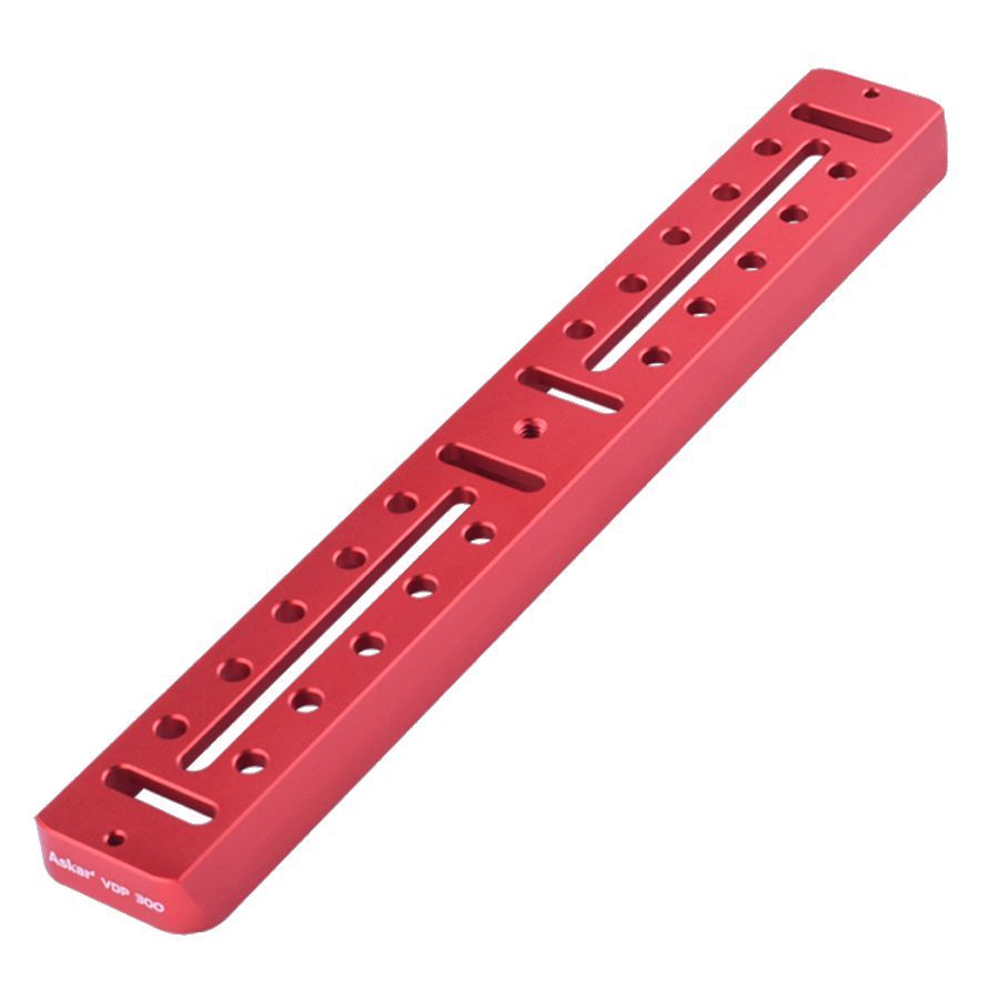 Askar Universal Vixen-Style 300mm Dovetail Plate - Red