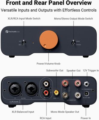 Fosi Audio ZA3 Balanced Stereo Amplifier