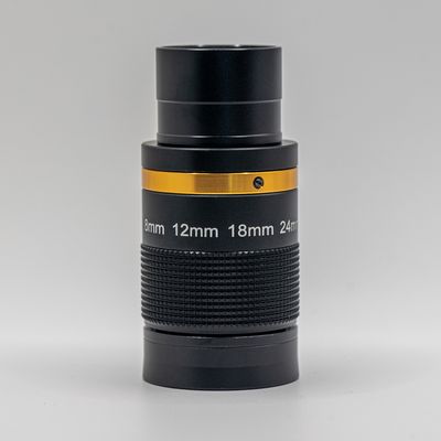 Eyepiece 1.25" Zoom 8-24mm with viewing angle 40-60 degree Eyepiece 1.25" Zoom 8-24mm with viewing angle 40-60 degree