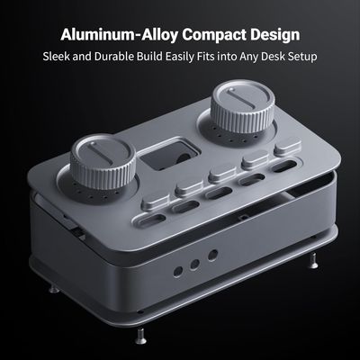 Fosi Audio K7 DAC Headphone Amp, Desktop USB C Digital to Analog Audio Converter for Workspace and Gaming PC PS5,