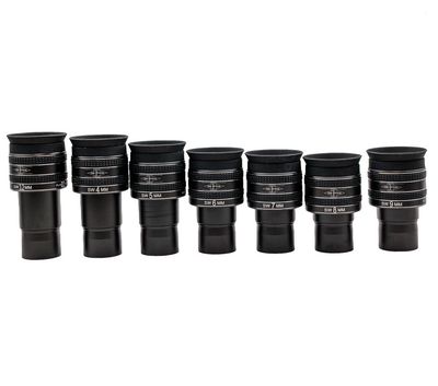 TMB 58 Degree Advanced Planetary Eyepiece Set for 1.25 Inch Astronomical Telescopes - Set of 7 (3.2mm to 9mm) TMB 58 Degree Advanced Planetary Eyepiece Set for 1.25 Inch Astronomical Telescopes - Set of 7 (3.2mm to 9mm)