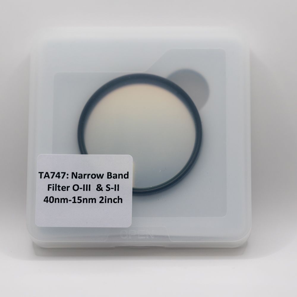 GIT Astro Narrow Band Filter O-III & S-II 40nm-15nm 2inch GIT Astro Narrow Band Filter O-III & S-II 40nm-15nm 2inch