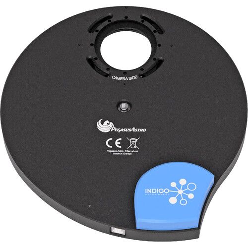 Pegasus Astro Indigo 7-Position Electronic Filter Wheel Pegasus Astro Indigo 7-Position Electronic Filter Wheel
