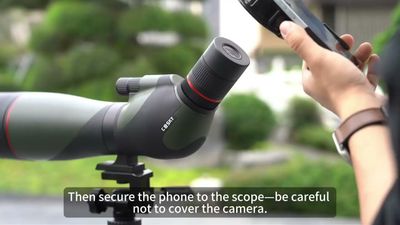 Gosky Falcon Pro 25-75x85 High Powered Spotting Scope -