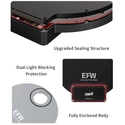 ZWO 5 Position Electronic Filter Wheel for 2" Filters