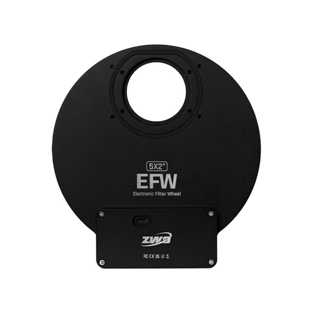 ZWO 5 Position Electronic Filter Wheel for 2" Filters