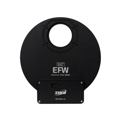 ZWO 5 Position Electronic Filter Wheel for 2" Filters ZWO 5 Position Electronic Filter Wheel for 2" Filters