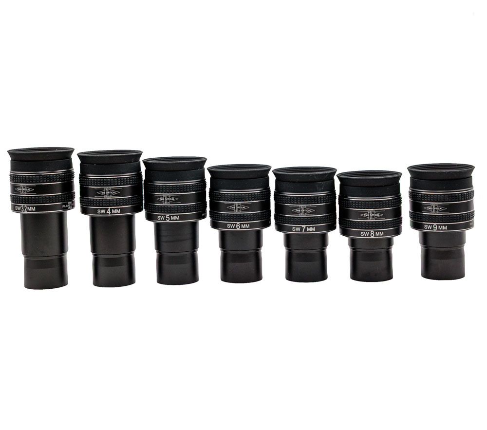 TMB 58 Degree Advanced Planetary Eyepiece for 1.25 Inch Astronomical Telescopes - Choose Individually