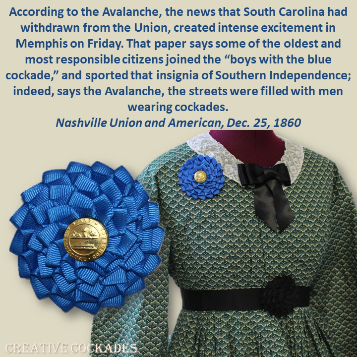 Tennessee Secession Cockade
