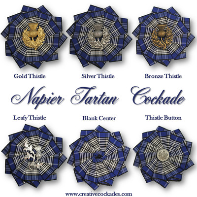 Napier Tartan Cockade