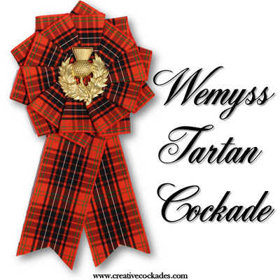 Wemyss Tartan Cockade