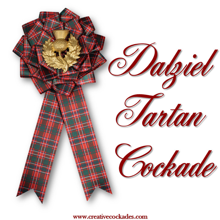 Dalziel Tartan Cockade