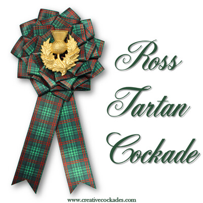 Ross Tartan Cockade