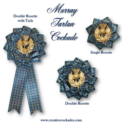 Murray Tartan Cockade