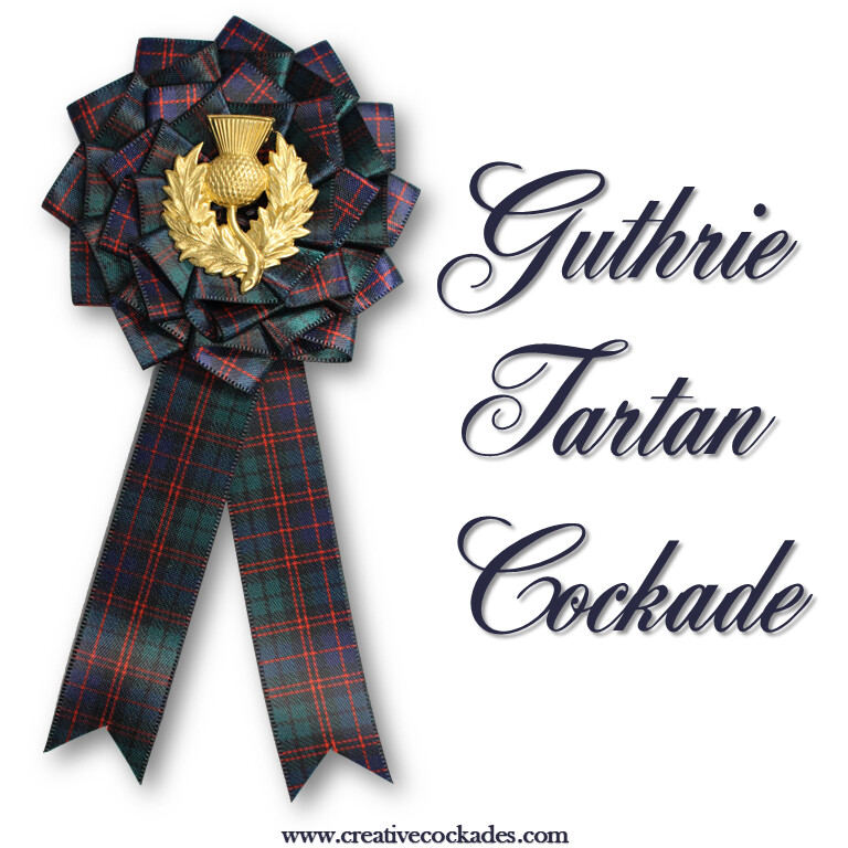 Guthrie Tartan Cockade