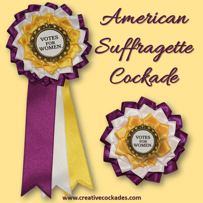 American Suffragette Cockade