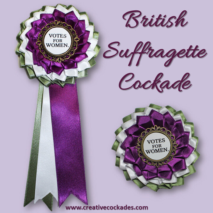 British Suffragette Cockade