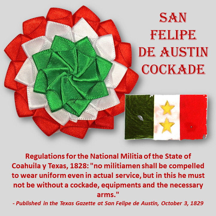 San Felipe de Austin Cockade