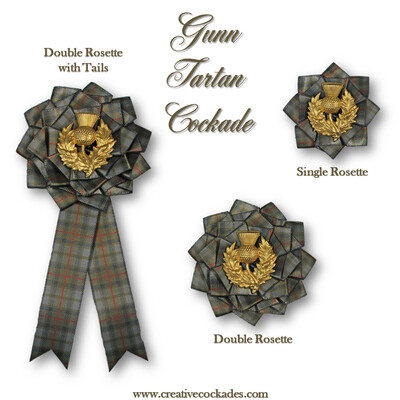 Gunn Tartan Cockade