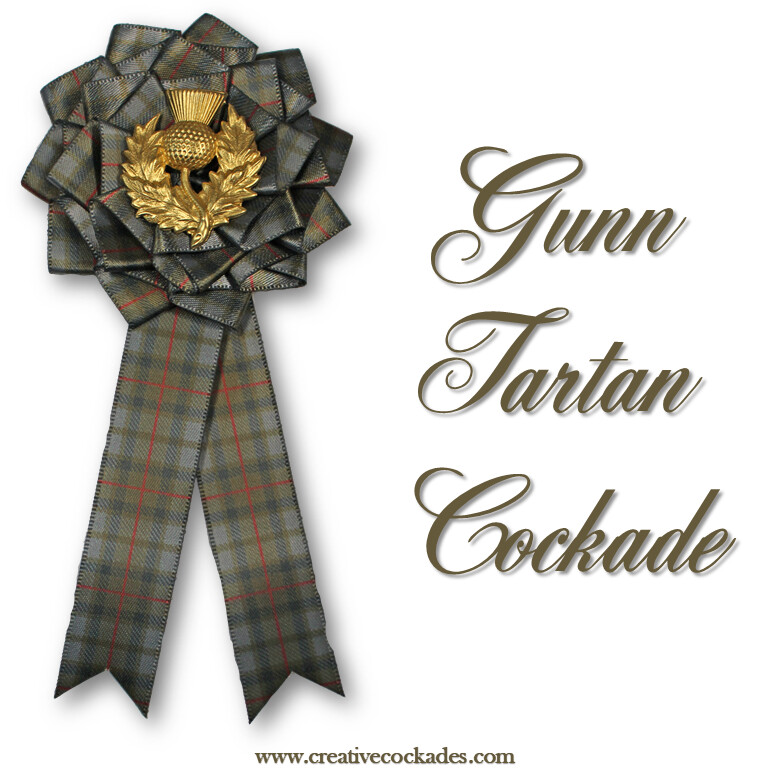 Gunn Tartan Cockade