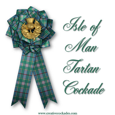 Isle of Man Tartan Cockade