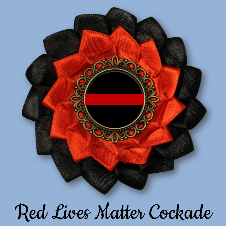 Red Lives Matter Cockade