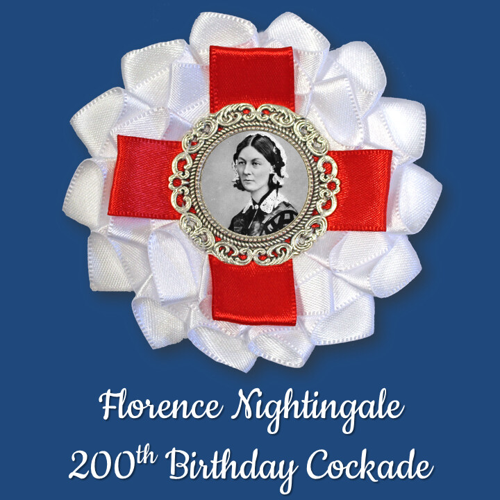 Florence Nightingale 200th Birthday Cockade