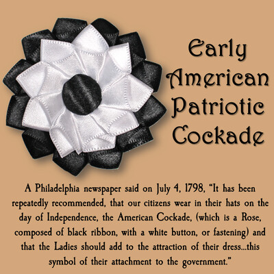 Early American Patriotic Cockade