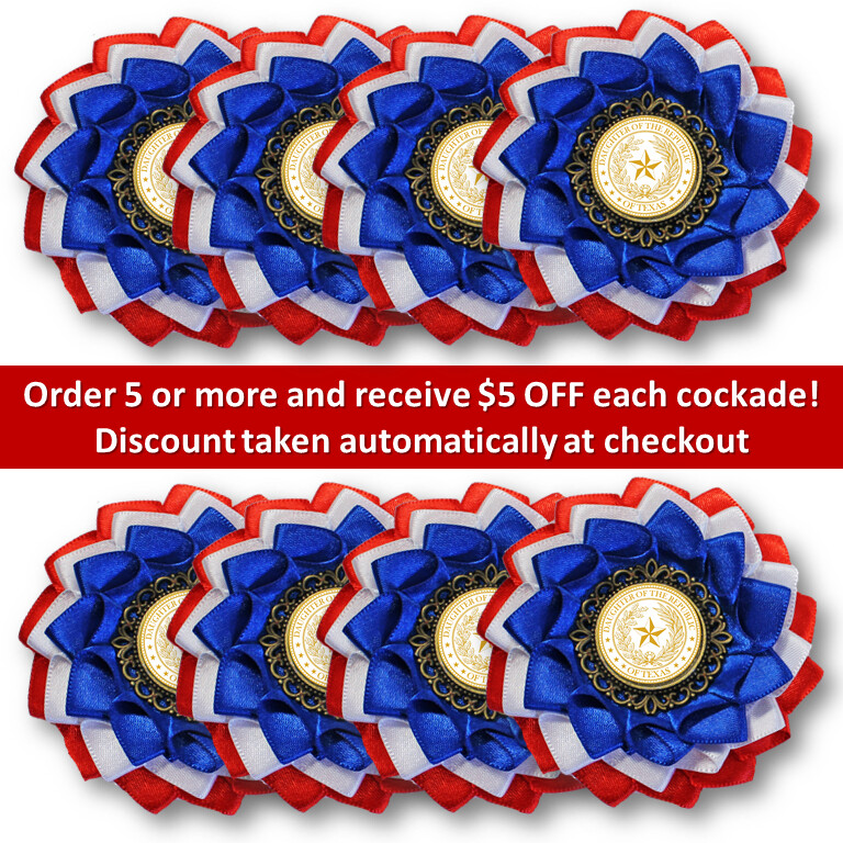 Daughters of the Republic of Texas Cockade
