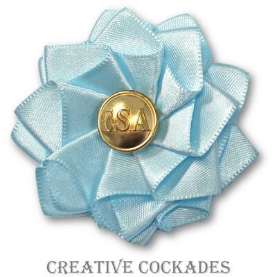 Light Blue CSA Secession Cockade
