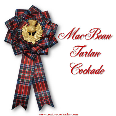 MacBean Tartan Cockade