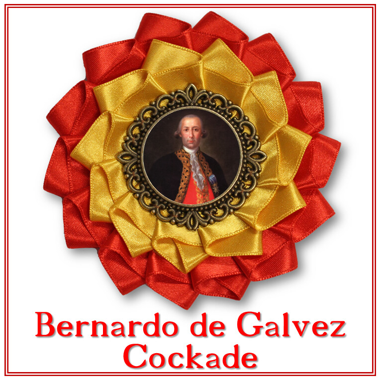 Bernardo de Galvez Cockade