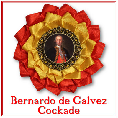 Bernardo de Galvez Cockade