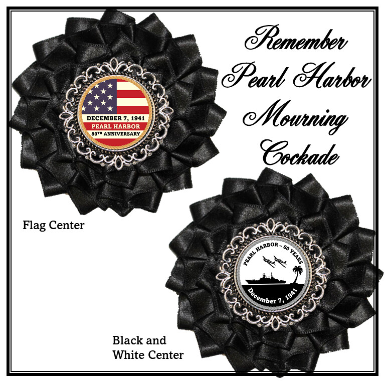 Pearl Harbor Mourning Cockade