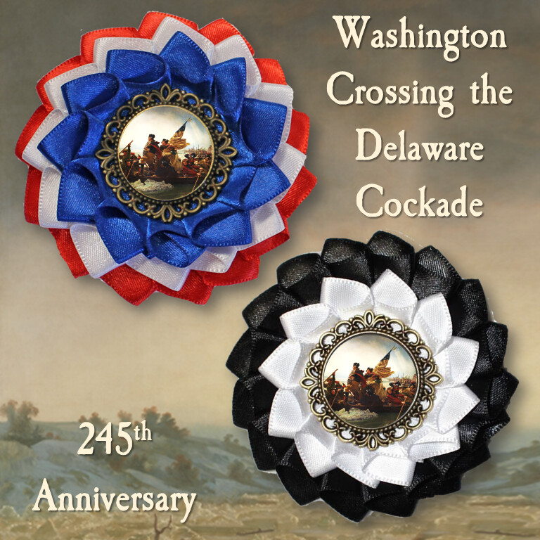 Washington Crossing the Delaware Cockade