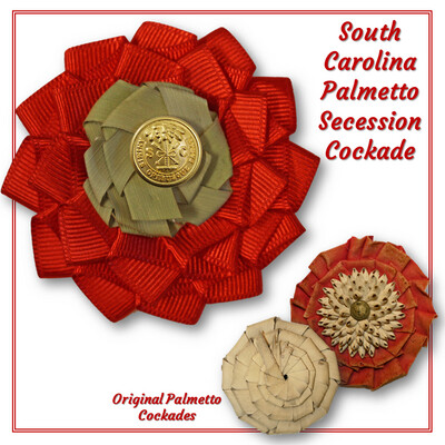 South Carolina Palmetto Cockade